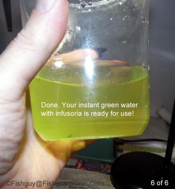 green water